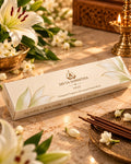 Divya Samhitha Lilly Incense Sticks (80g) – Charcoal-Free Panchagavya Agarbatti